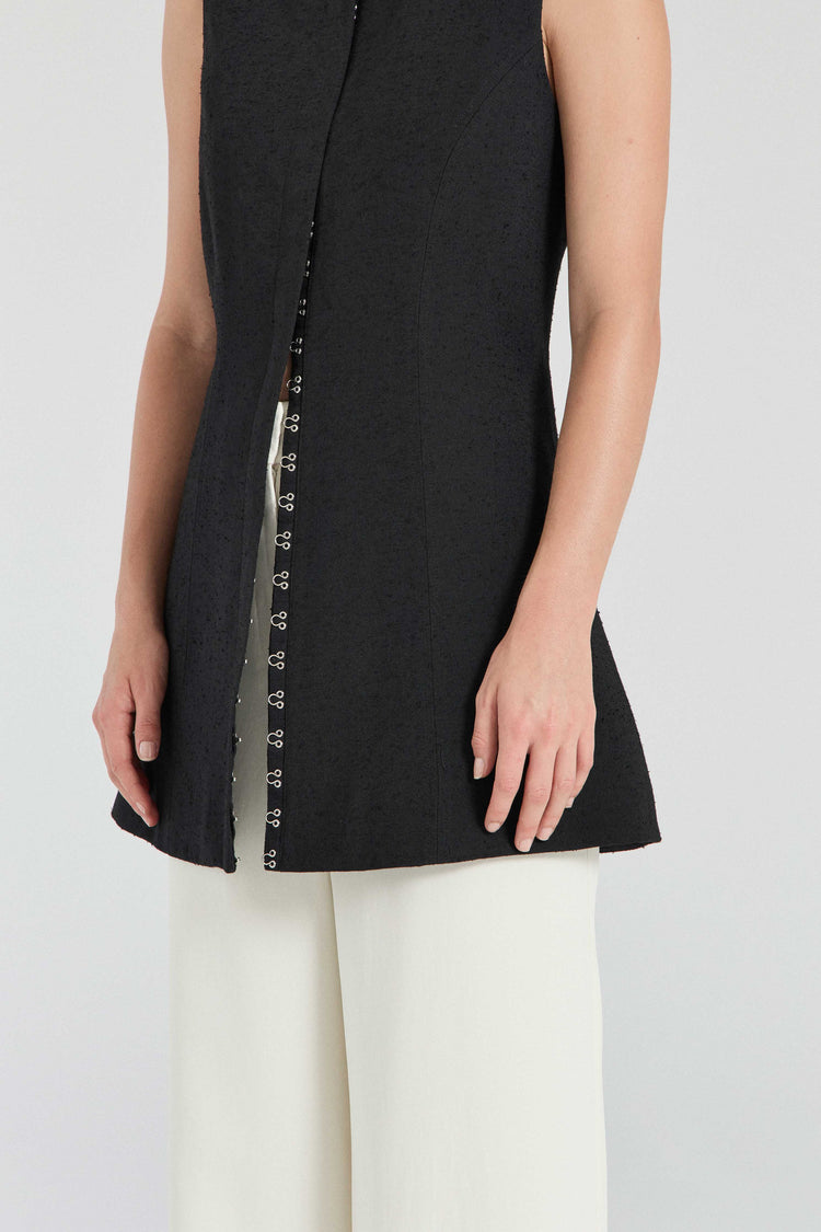 The Martine Vest - Black