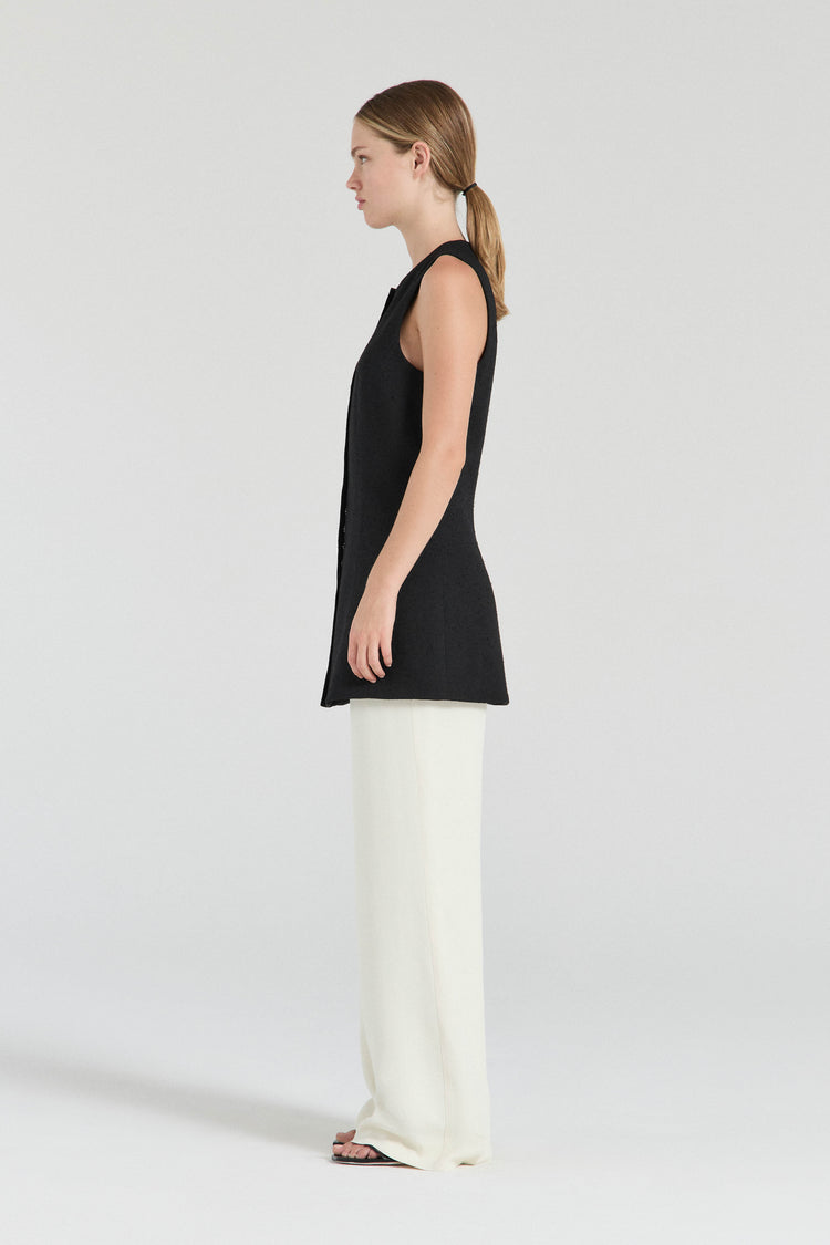 The Martine Vest - Black