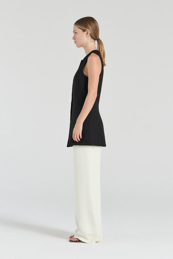 The Martine Vest - Black