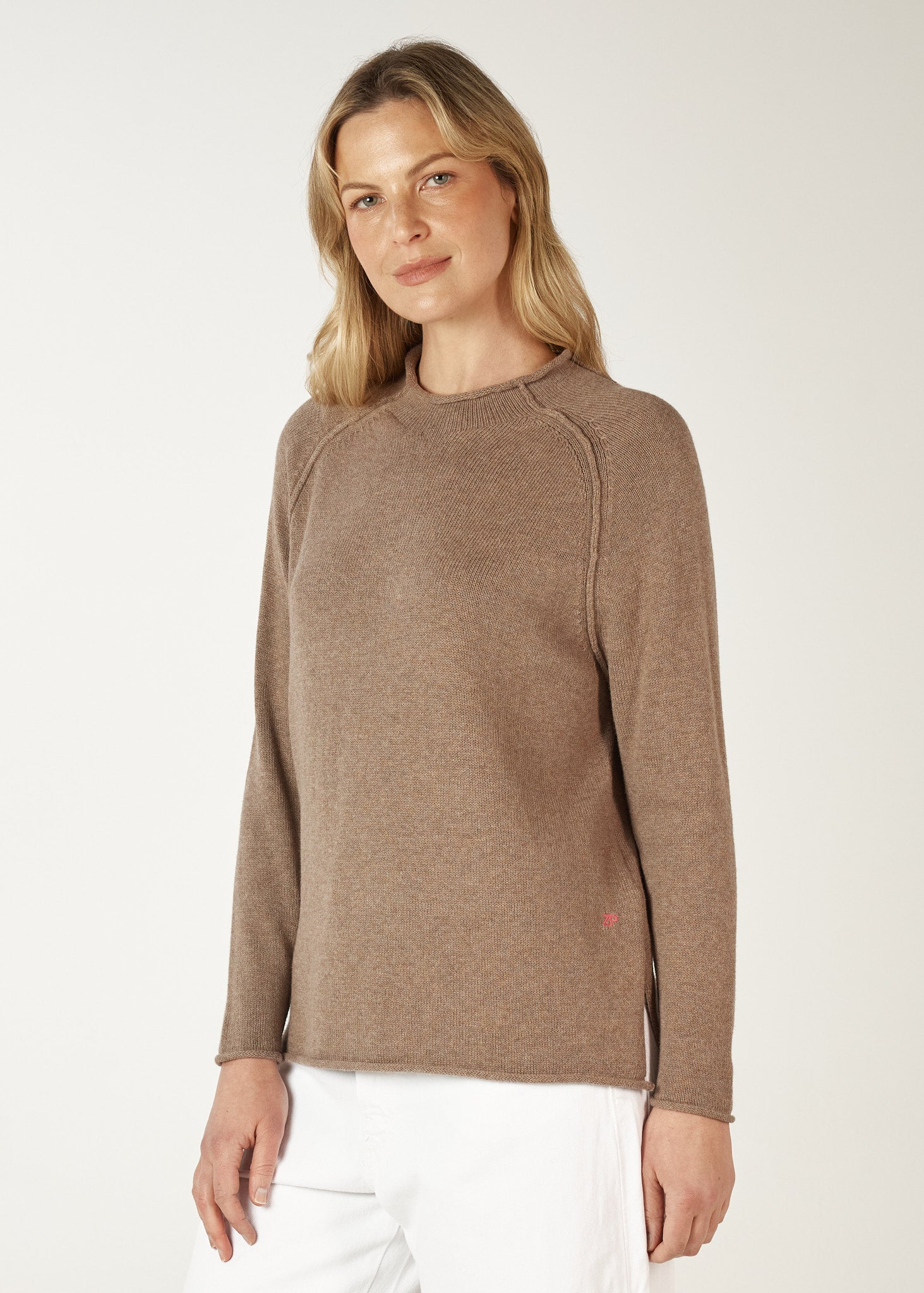 ZP7145 - Essential Funnel Neck - Bark