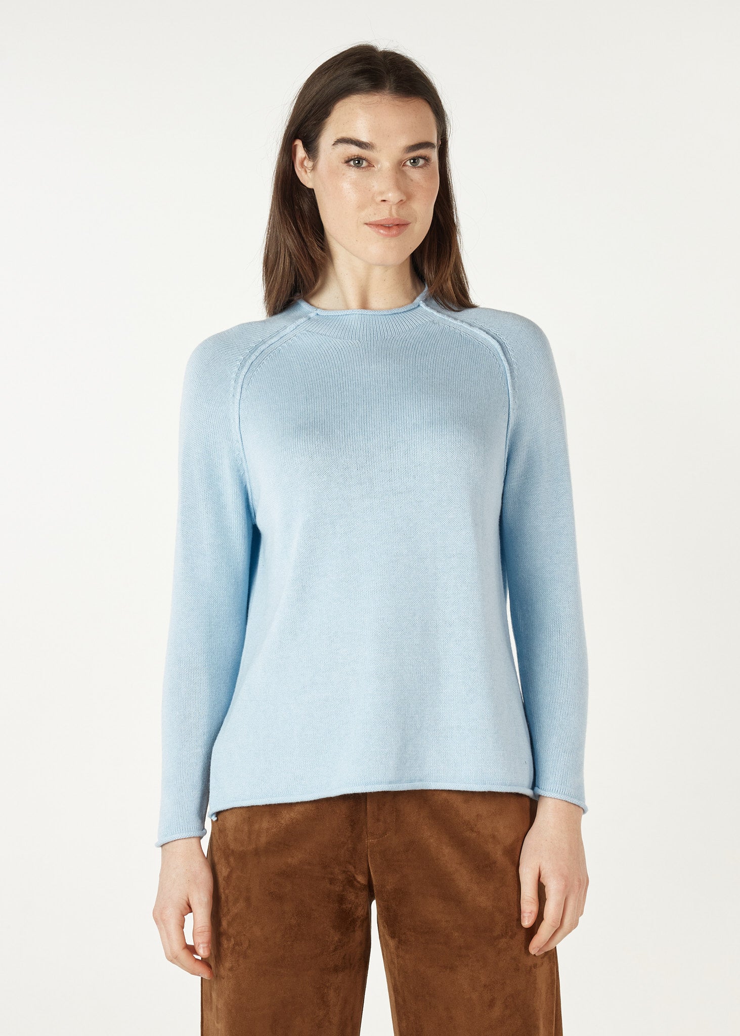 ZP7145 - Essential Funnel Neck - Sky