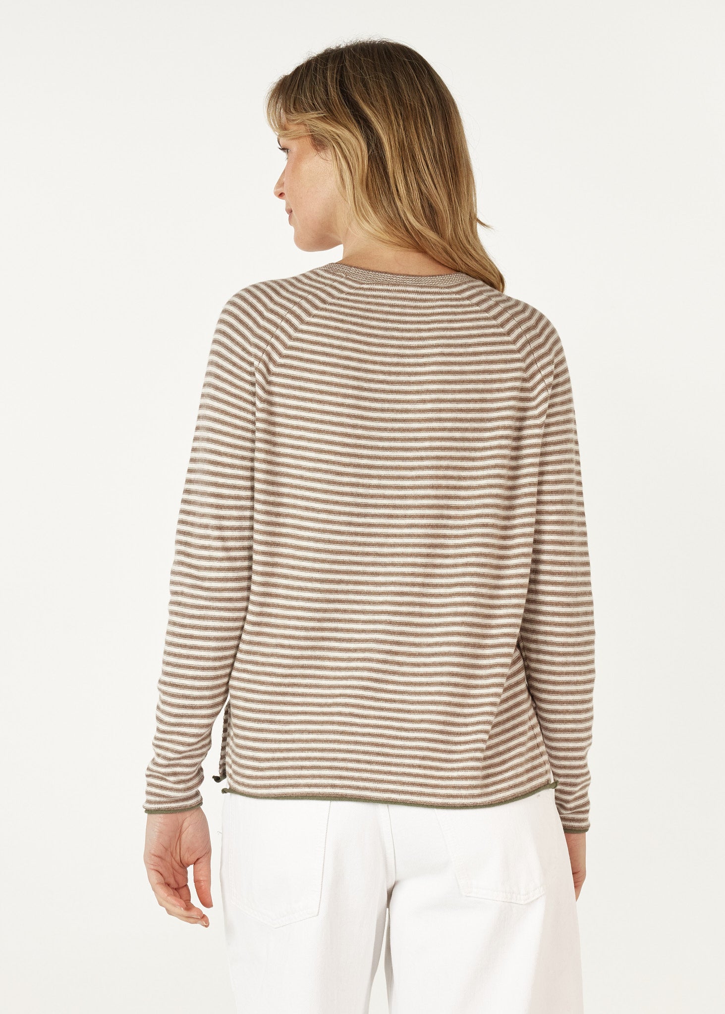 ZP7147 - Essential Stripe Crew - Bark