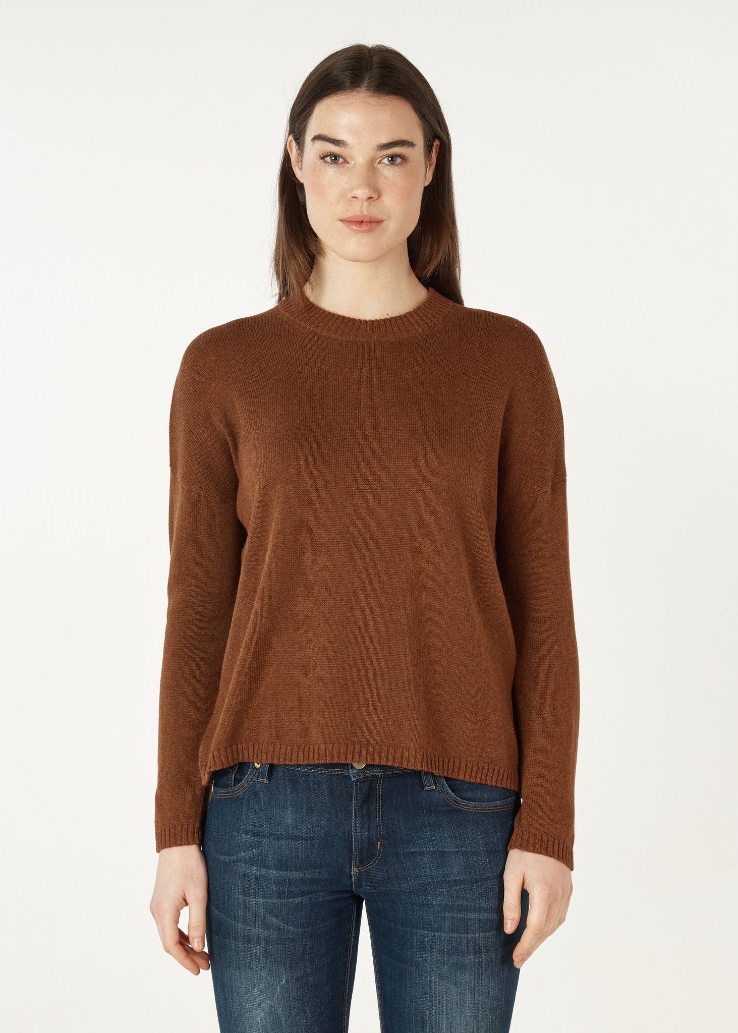 ZP7150 - Essential Round Neck - Coffee