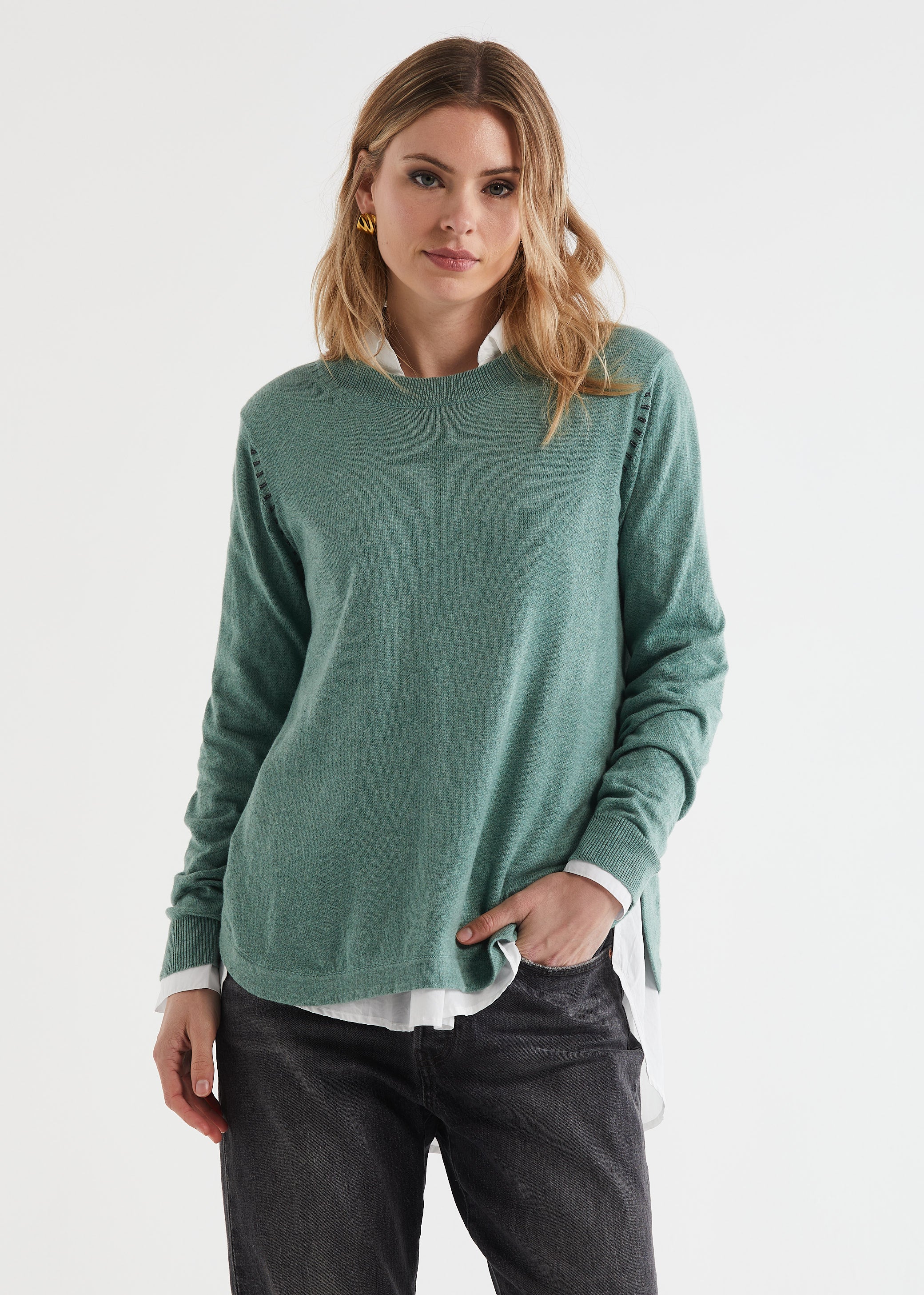 ZP7155 - Jumper - Moss