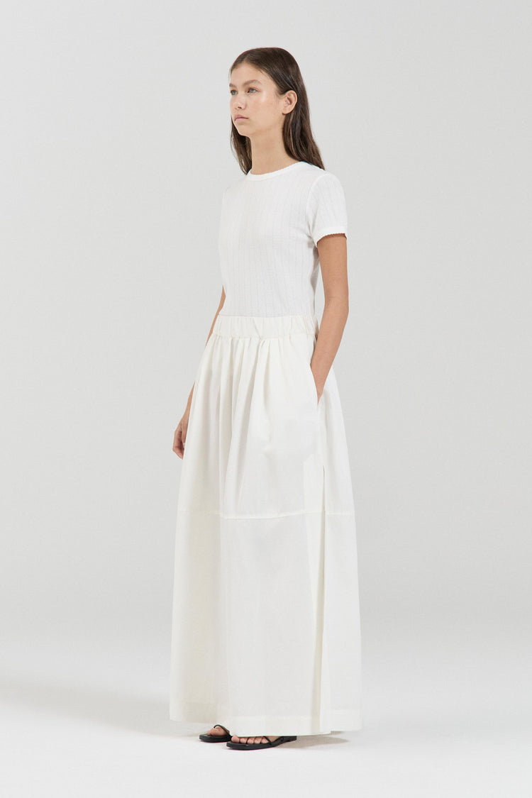 The Bea Skirt - White